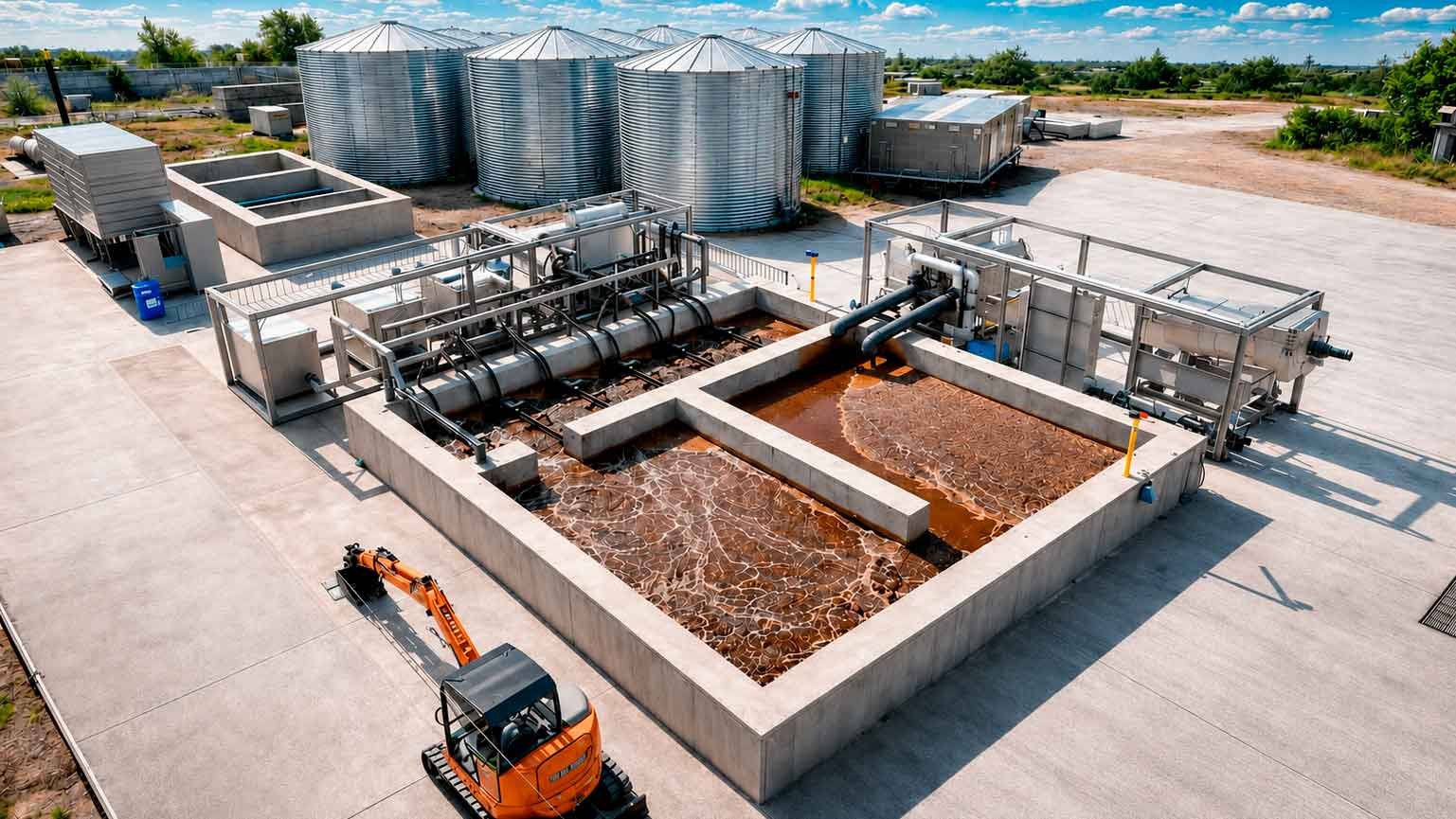 Planta de Tratamiento de Aguas Residuales Modular MBR Ultrafiltración Urbana