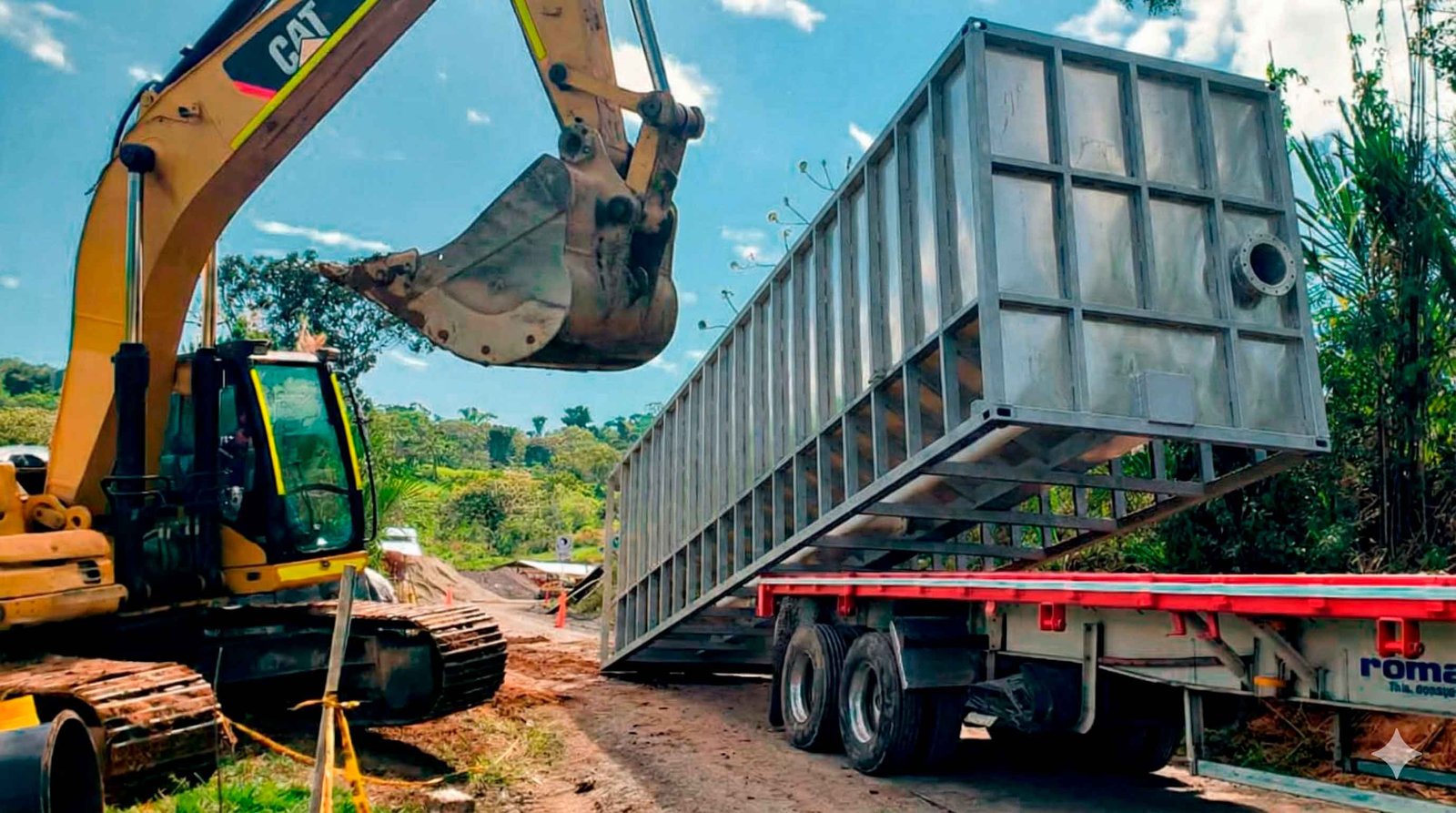 CLEARBOX planta compacta para eliminación de contaminantes específicos en minería